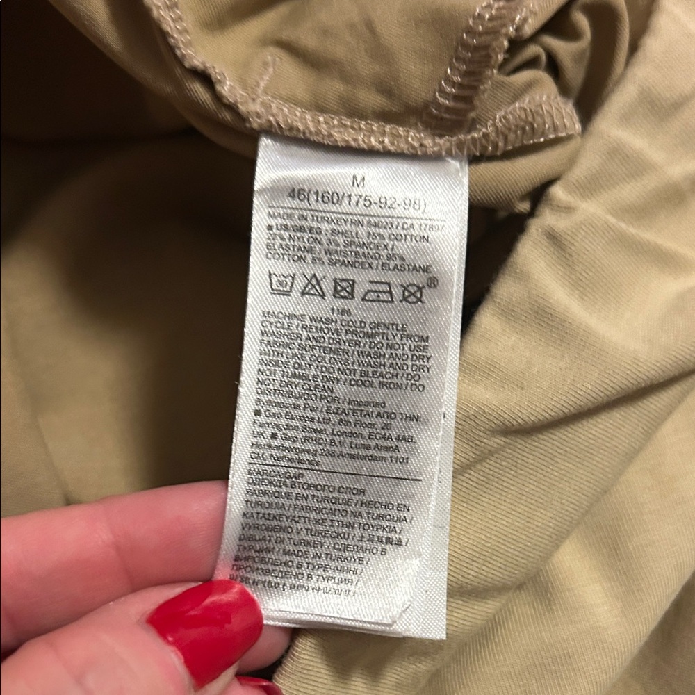 GAP Maternity Straight Leg Pants - Tan - Picture 4 of 4